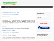 Tablet Screenshot of e-ingenieur.info